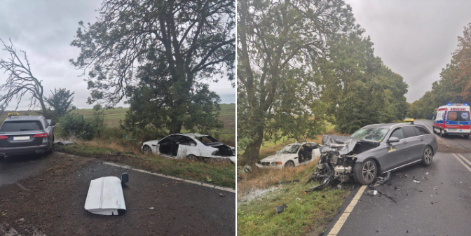 Seria wypadków na drogach powiatu choszczeńskiego. Trzy wypadki w ciągu jednego dnia